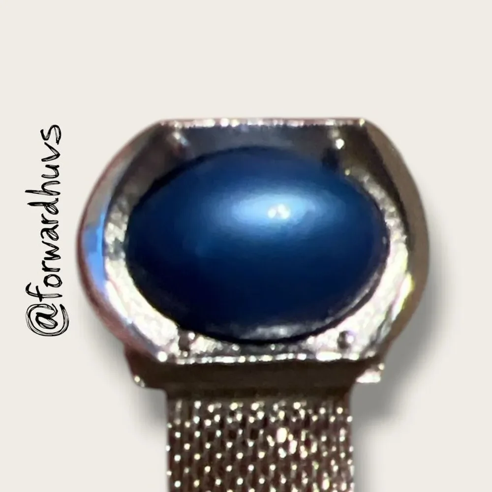 Vintage SWANK Mesh Wrap Around Cufflinks Cuff Link